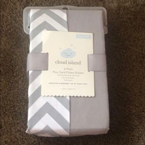 Baby play yard sheets